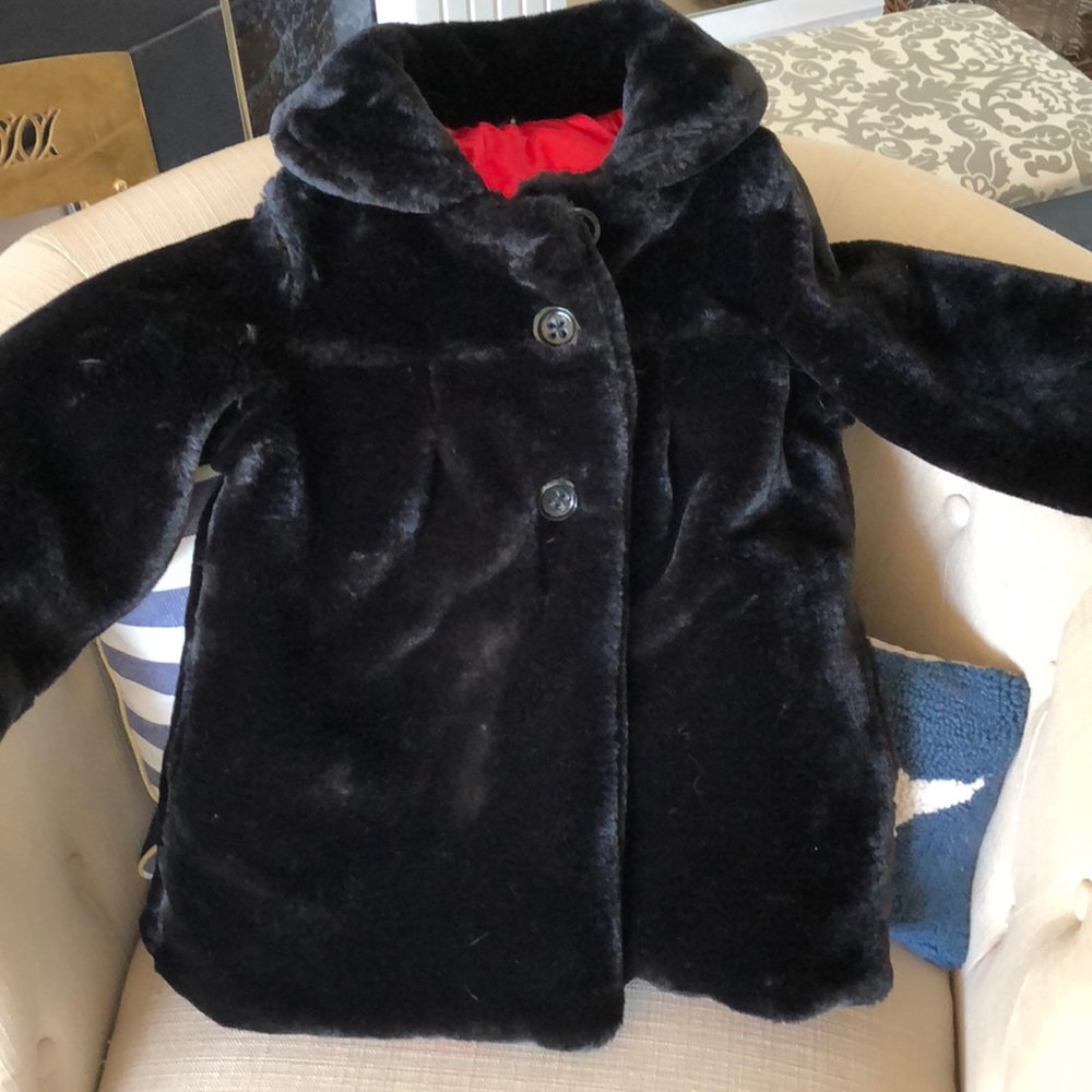 Osh Kosh faux fur coat